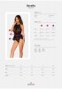 Serafia prześwitująca koszulka babydoll i stringi M/L